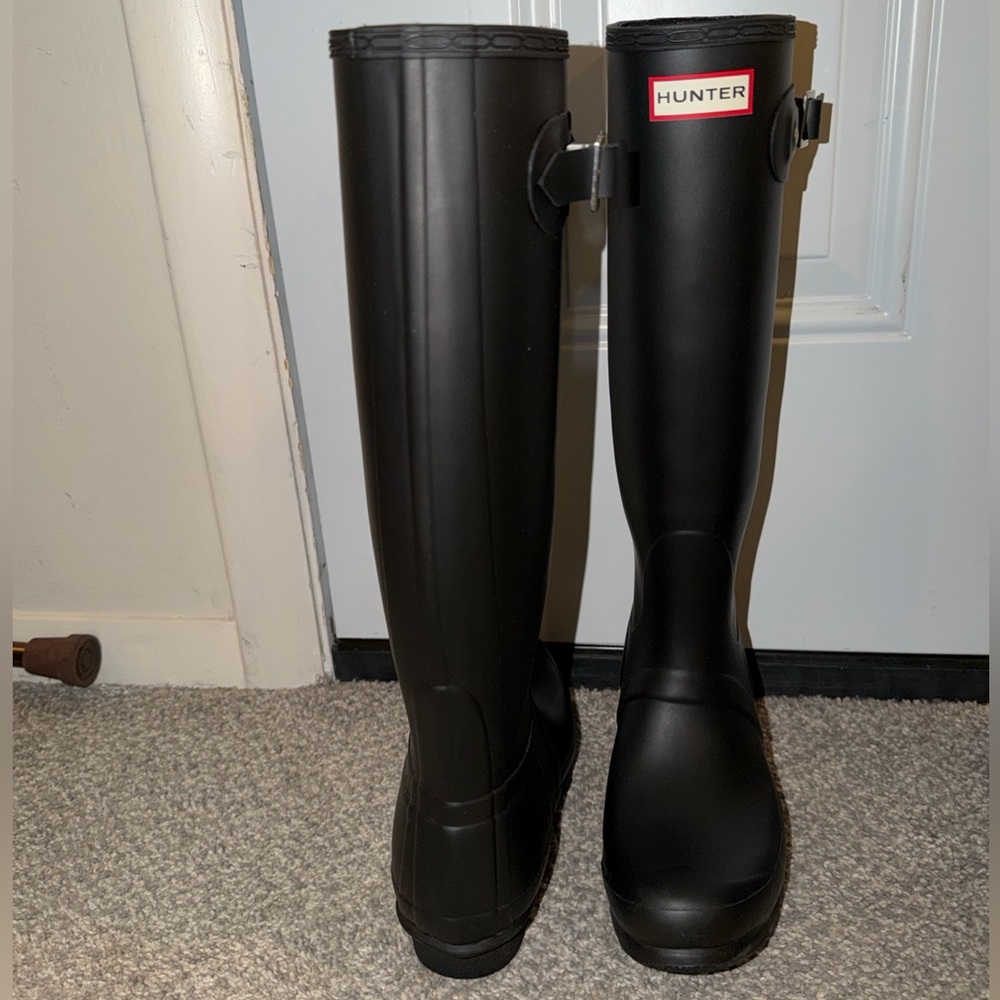 Hunter Tour Foldable Tall Women’s Rain Boots - Picture 3 of 6